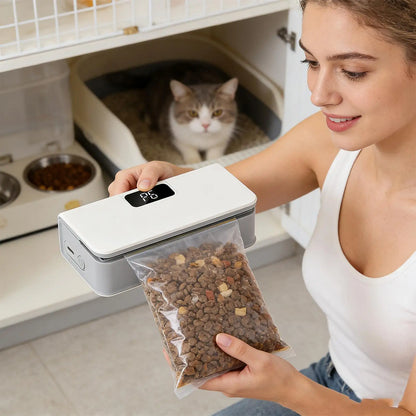 Magnetic Bag Sealing Machine 6 Level Portable Food Resealer Rechargeable Heat Sealer For Snack Chips Fridge Storage Gadget